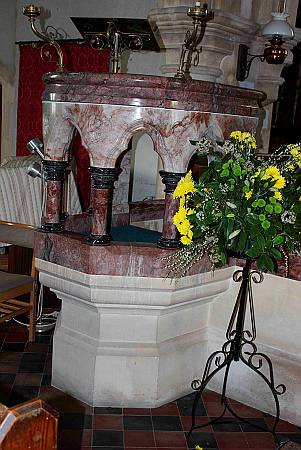 St Giles in the Wood - The Pulpit